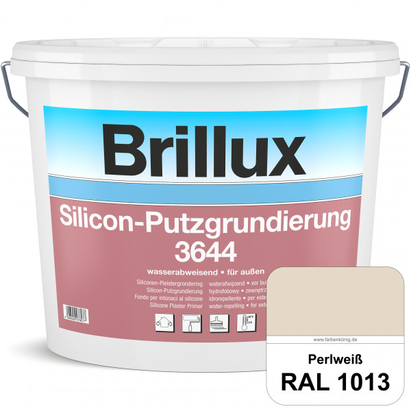 Silicon-Putzgrundierung 3644 (RAL 1013 Perlweiß) Haftvermittelnde & quarzhaltige Grundierfarbe auf S