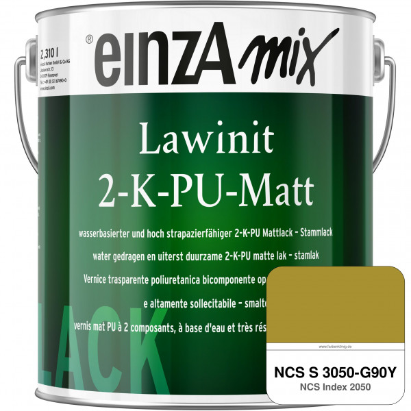 einzA Lawinit 2-K-PU Matt Stammlack (NCS S 3050-G90Y)