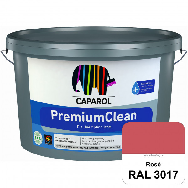 PremiumClean (RAL 3017 Rosa) Hoch reinigungsfähige Farbe für beanspruchte Flächen (innen)