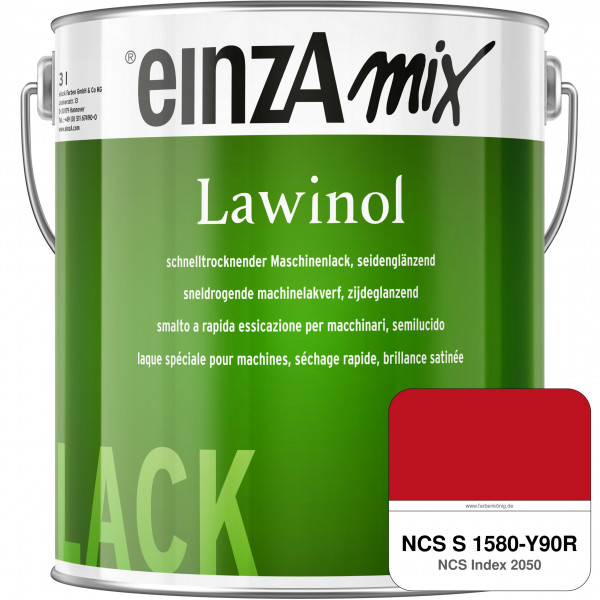 einzA Lawinol seidenglänzend (NCS S 1580-Y90R)