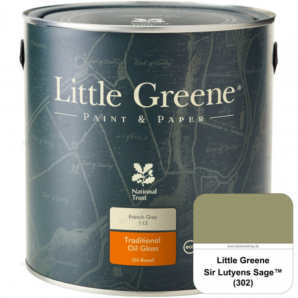 Traditional Oil Gloss (302 Sir Lutyens Sage)