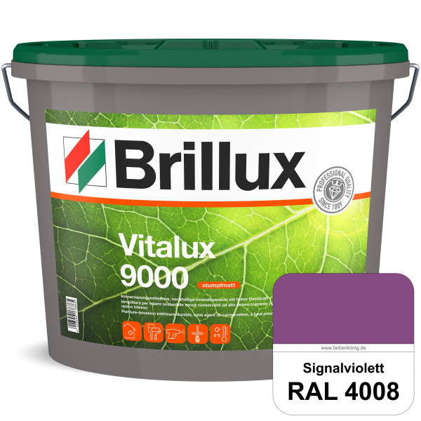 Vitalux 9000 (RAL 4008 Signalviolett) konservierungsmittelfreie Innendispersion für Kinder- & Schlaf