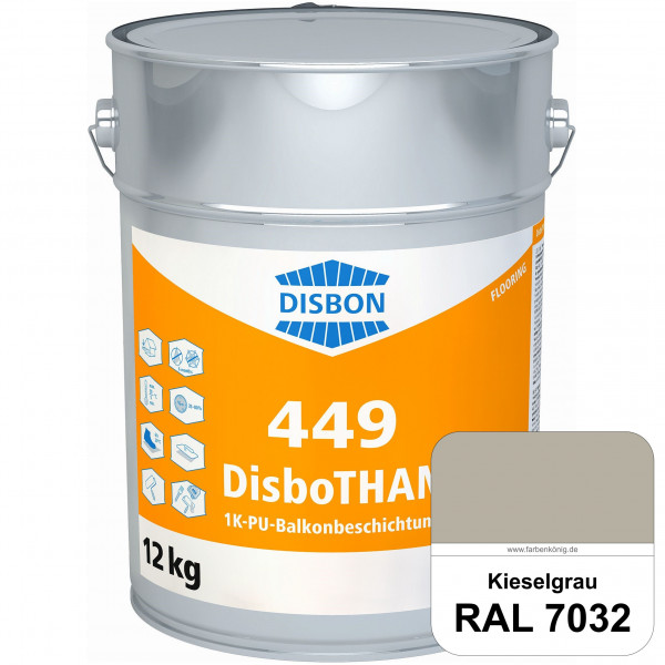 DisboTHAN 449 1K-PU-Balkonbeschichtung (RAL 7032 Kieselgrau)