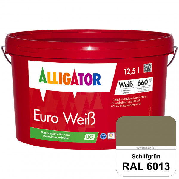 Euro Weiß LKF (RAL 6013 Schilfgrün)