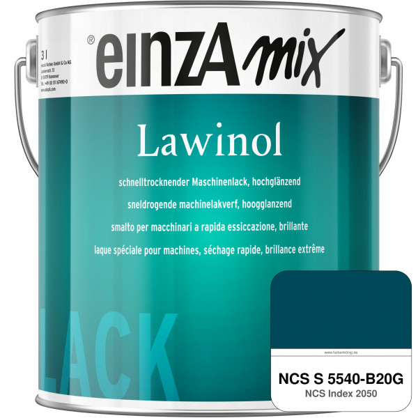 einzA Lawinol hochglänzend (NCS S 5540-B20G)