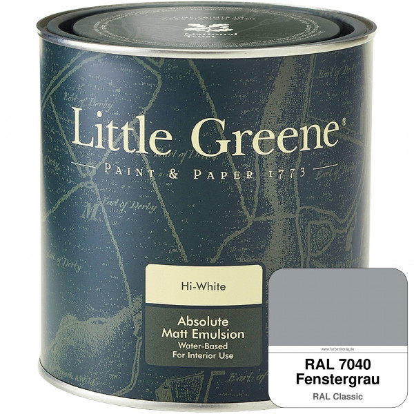 Absolute Matt Emulsion - Sample Pot 250 ml (RAL 7040 Fenstergrau)