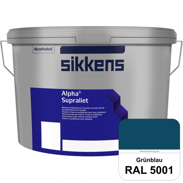 Alpha Supraliet (RAL 5001 Grünblau)