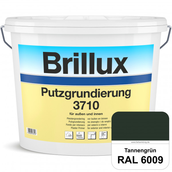 Putzgrundierung 3710 (RAL 6009 Tannengrün) Wetterbeständige & quarzhaltige Grundierfarbe auf Dispers