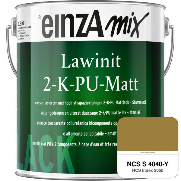 einzA Lawinit 2-K-PU Matt Stammlack (NCS S 4040-Y)