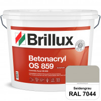 Betonacryl OS 859 (RAL 7044 Seidengrau) Wetterbeständige Schutzbeschichtung für Betonflächen (Außen)