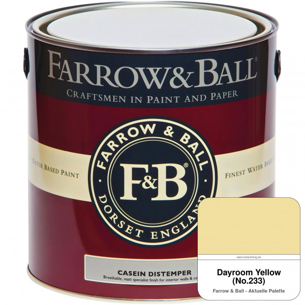 Casein Distemper (Dayroom Yellow No. 233)