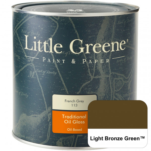 Traditional Oil Gloss - 1 Liter (123 Light Bronze Green™)
