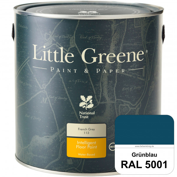 Intelligent Floor Paint (RAL 5001 Grünblau)