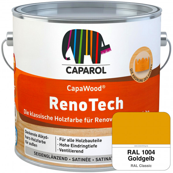 CapaWood® RenoTech (RAL 1004 Goldgelb) - ersetzt Capadur RenoTech