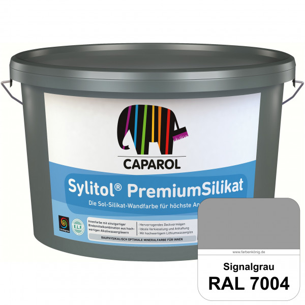 Caparol Sylitol PremiumSilikat (RAL 7004 Signalgrau) - ehemals Histolith PremiumSilikat
