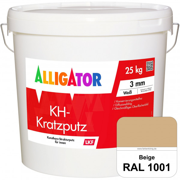 KH-Kratzputz LEF 3 mm (RAL 1001 Beige)