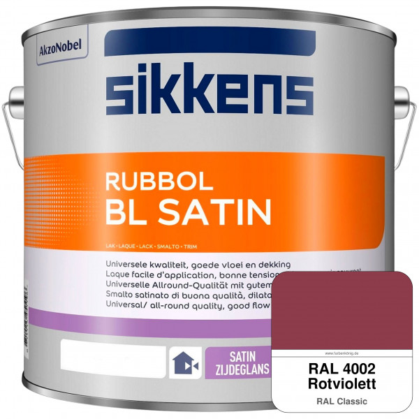 Rubbol BL Satin (RAL 4002 Rotviolett) hochelastischer & seidenglänzender Lack (wasserbasiert) innen