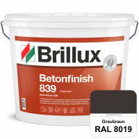 Betonfinish 839 (RAL 8019 Graubraun) elastische Beschichtung zum Schutz rissgefährdeter Betonbauteil