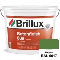 Betonfinish 839 (RAL 6017 Maigrün) elastische Beschichtung zum Schutz rissgefährdeter Betonbauteile 
