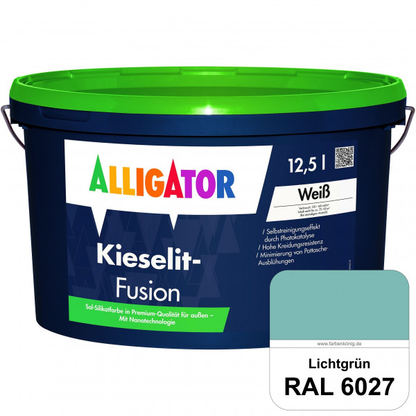 Kieselit Fusion (RAL 6027 Lichtgrün)