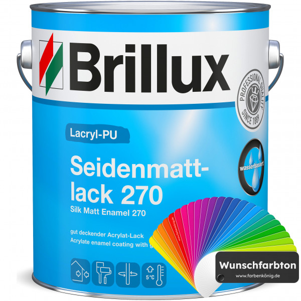 Lacryl-PU Seidenmattlack 270 (Wunschfarbton)