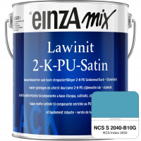 einzA Lawinit 2-K-PU Satin Stammlack (NCS S 2040-B10G)