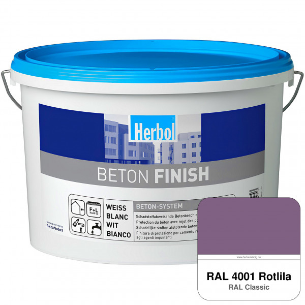 Beton Finish (RAL 4001 Rotlila)