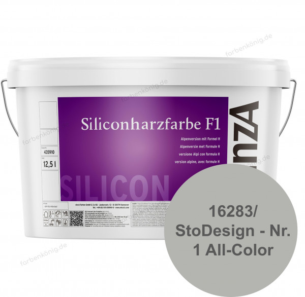 einzA Siliconharzfarbe F1 (B-Ware) - 12,5 Liter (16283 - StoDesign - Nr. 1 All-Color)
