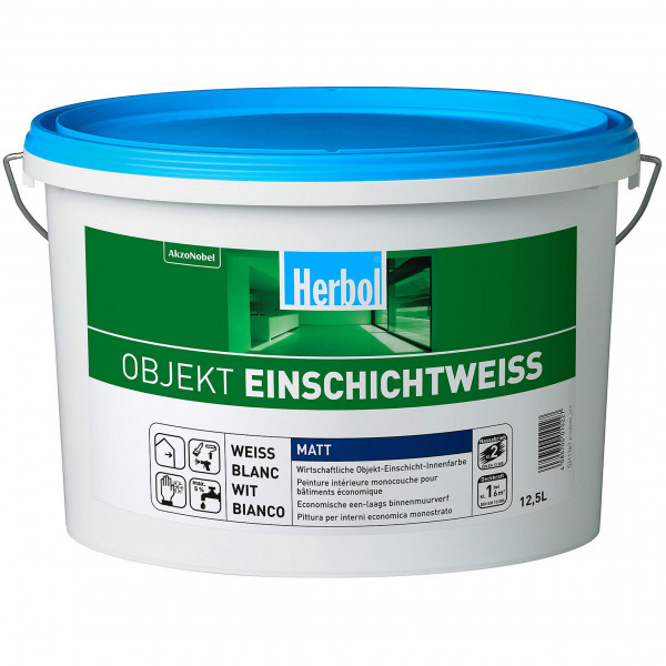 Objekt Einschichtweiss (Weiß)