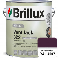 Impredur Ventilack 822 (RAL 4007 Purpurviolett) Seidenglanzlack (lösemittelhaltig) Fenster & Türen i
