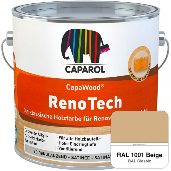 CapaWood® RenoTech (RAL 1001 Beige) - ersetzt Capadur RenoTech