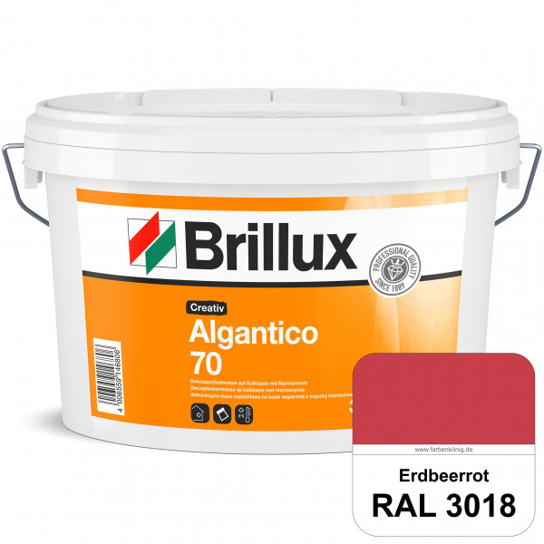 Creativ Algantico 70 (RAL 3018 Erdbeerrot) Dekospachtelmasse auf Kalkbasis, zur Oberflächengestaltun