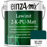 einzA Lawinit 2-K-PU Matt Stammlack (RAL 6004 Blaugrün)