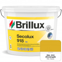 Secolux 918 TSR-Formel (RAL 1012 Zitronengelb) für den Einsatz auf WDVS - ehemals Silicon-Fassadenfa