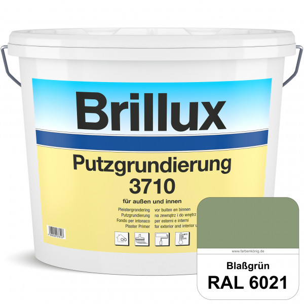 Putzgrundierung 3710 (RAL 6021 Blassgrün) Wetterbeständige & quarzhaltige Grundierfarbe auf Dispersi
