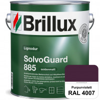 SolvoGuard 885 (RAL 4007 Purpurviolett) deckende oder lasierende seidenmatte Alkydharz-Holzfarbe für