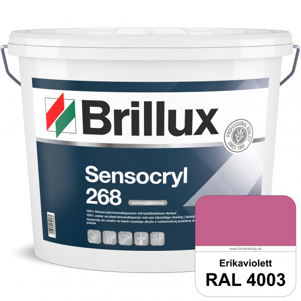 Sensocryl ELF 268 (RAL 4003 Erikaviolett) hochwertige seidenglänzende & strapazierfähige Reinacrylat