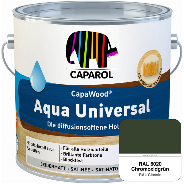 CapaWood® Aqua Universal (RAL 6020 Chromoxidgrün)