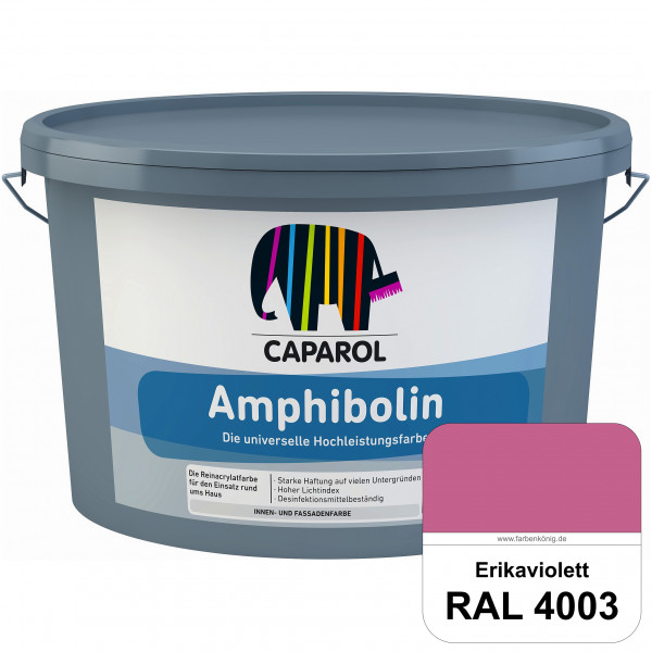 Amphibolin (RAL 4003 Erikaviolett) Universalfarbe auf Reinacrylbasis innen & außen