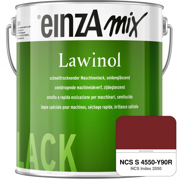 einzA Lawinol seidenglänzend (NCS S 4550-Y90R)