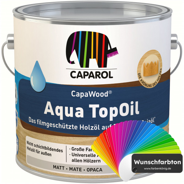 CapaWood® AquaTopOil (Wunschfarbton)