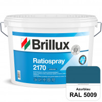 Ratiospray 2170 (RAL 5009 Azurblau) wasserbasierter, seidenmatter & farbtonbeständiger Allround-Spri