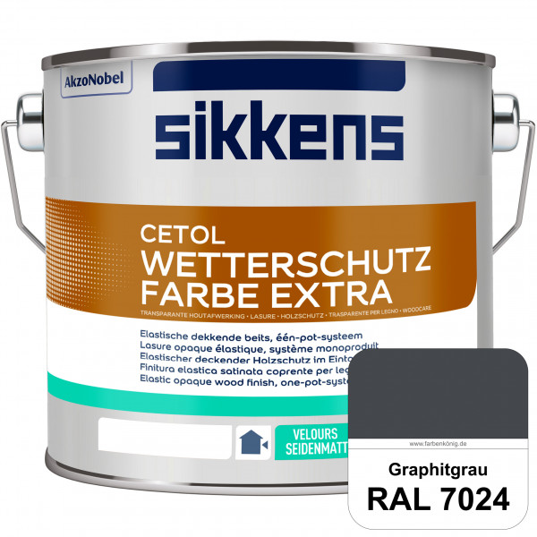 Cetol Wetterschutzfarbe Extra (RAL 7024 Graphitgrau)