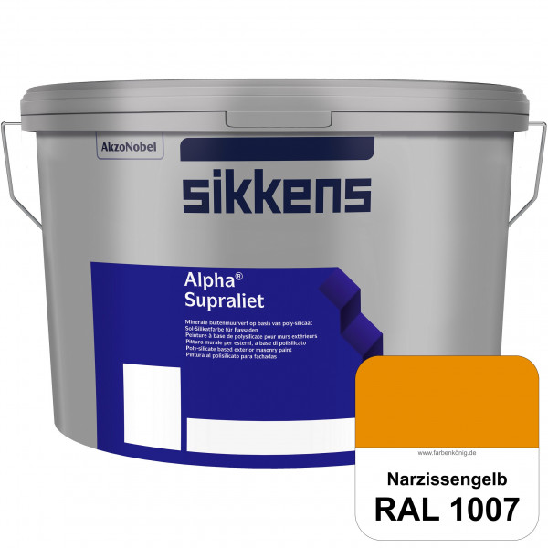 Alpha Supraliet (RAL 1007 Narzissengelb)