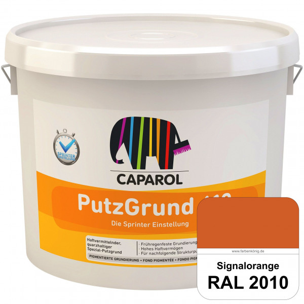 Putzgrund 610 SPRINTER (RAL 2010 Signalorange) Grundanstrich & Haftbrücke für Strukturputz-Beschicht