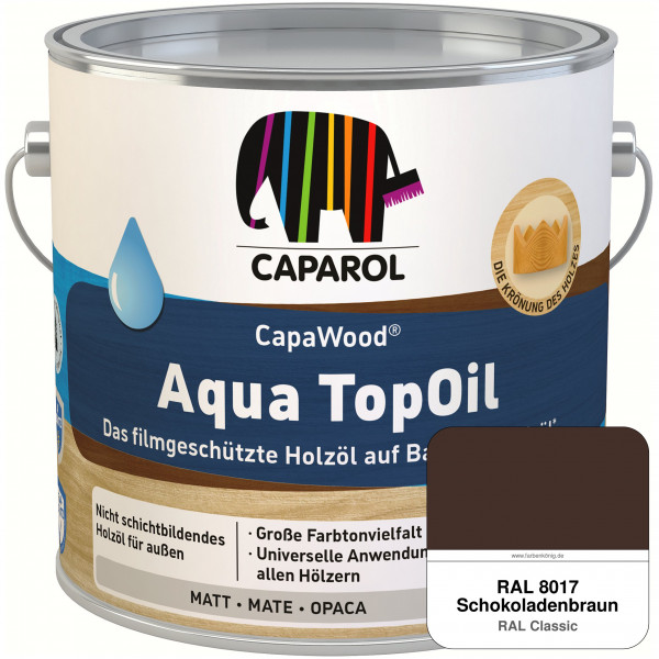 CapaWood® AquaTopOil (RAL 8017 Schokoladenbraun)