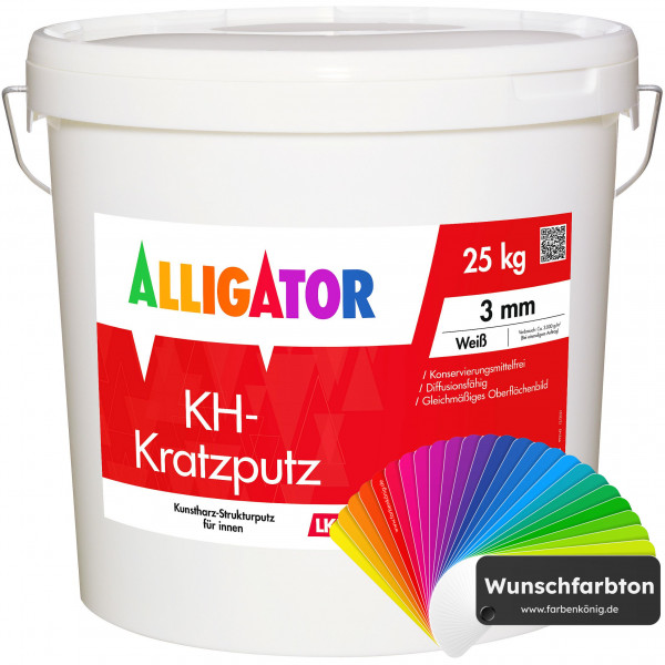 KH-Kratzputz LEF 3 mm (Wunschfarbton)