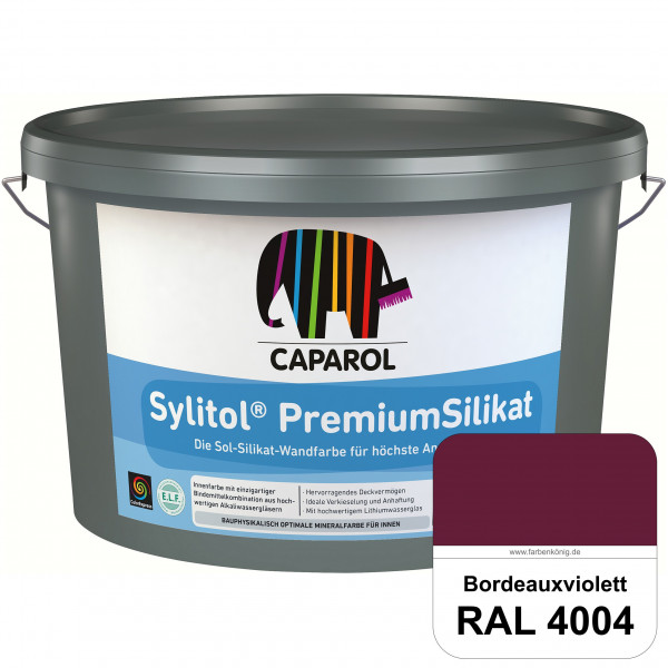 Caparol Sylitol PremiumSilikat (RAL 4004 Bordeauxviolett) - ehemals Histolith PremiumSilikat