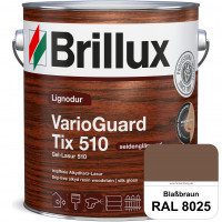 Lignodur VarioGuard Tix 510 (Gel-Lasur 510) RAL 8025 Blassbraun