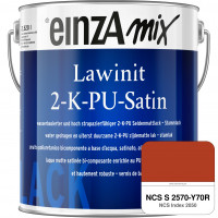 einzA Lawinit 2-K-PU Satin Stammlack (NCS S 2570-Y70R)